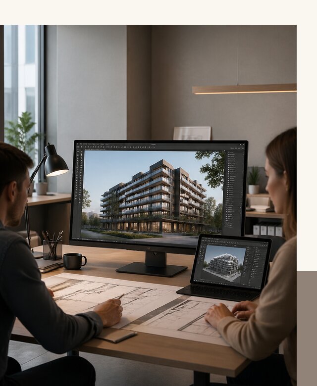 3D визуализация архитектуры и объектов строительства в Чернушке