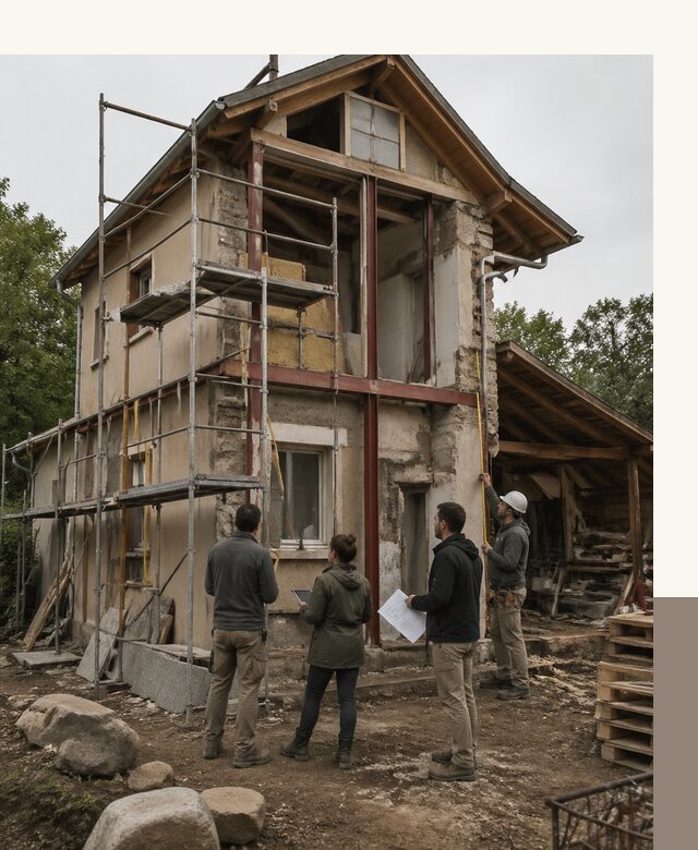 Реконструкция загородного дома под ключ в Чернушке от бюро