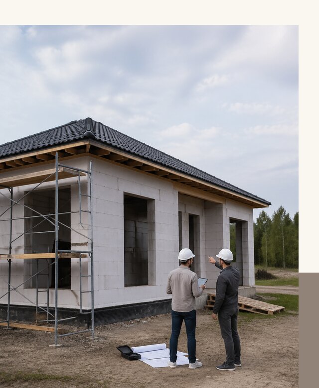 Проектирование одноэтажных домов из газобетона в Чернушке